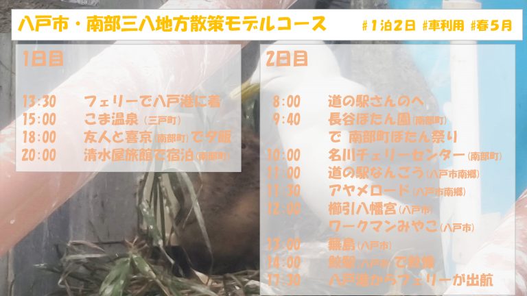 モデルコース表紙