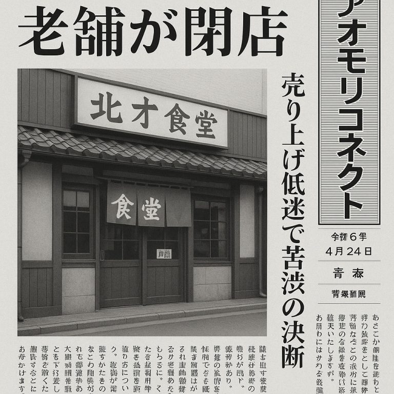 青森閉店表紙