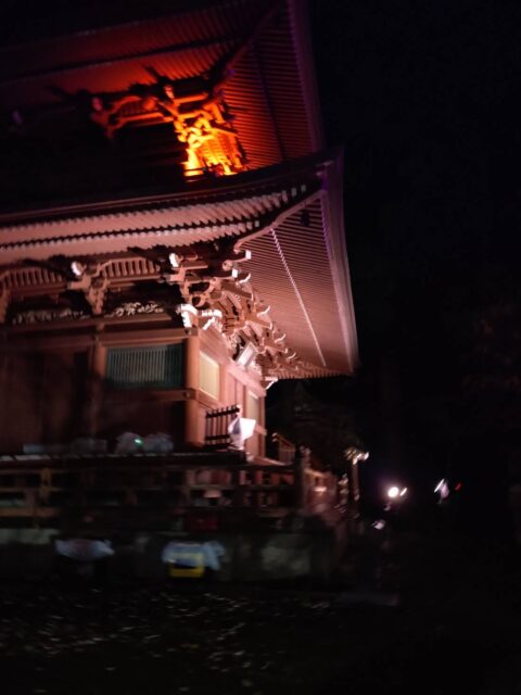 2025法光寺ライトアップに行ってきました! ~紅葉と光が織りなす幻想の夜間プレミアム拝観~ 青森県三戸郡南部町 41582_0